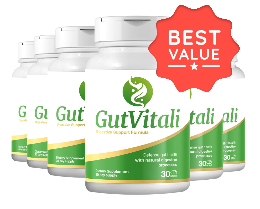 GutVitali 6 bottles — 180-day supply